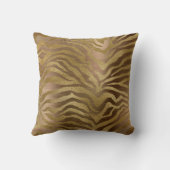 サファリアフリカスチールグラムゼブラ動物の皮 クッション (裏面)