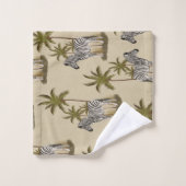 サファリインスパイアシブラス&パームズバスタオオルセット バスタオルセット (ウォッシュタオル)