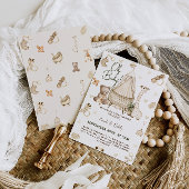 サファリウッドランドOhベビーシャワー 招待状