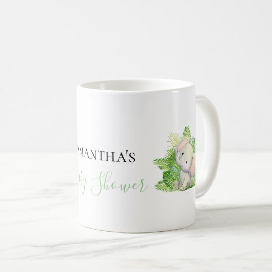 サファリエレファントコーヒーマグ コーヒーマグカップ (正面右)