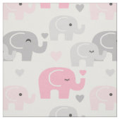 サファリエレファントピンクグレー ファブリック (見本)