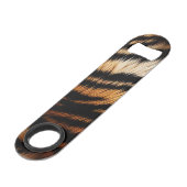 サファリオレンジブラックタイガー スピード栓抜き (正面アングル)