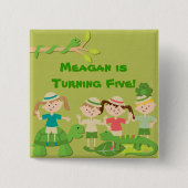 サファリカスタマイズボタン 缶バッジ (正面)