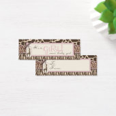 サファリガールスキニーギフトラベル (デスク)