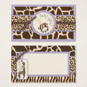 サファリガールLAVギフトラベル2 (正面&裏面)