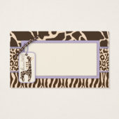 サファリガールLAVギフトラベル2 (裏面)