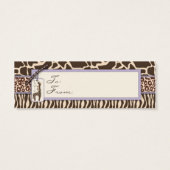 サファリガールLAVスキニーギフトラベル2 (裏面)