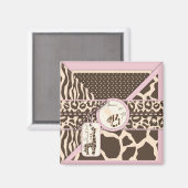 サファリガールTYマグネット マグネット (正面/裏面)