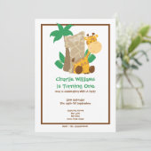 サファリキリンの誕生日パーティー 招待状 (スタンド正面)