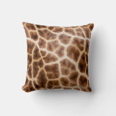 サファリキリンプリント クッション (正面)