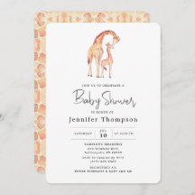 サファリキリン赤ちゃんシャワー