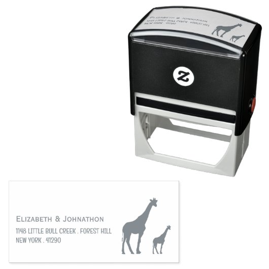 サファリキリン返信住所 セルフインキングスタンプ (インサイチュ)