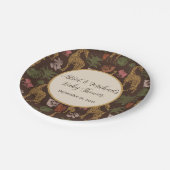 サファリキリン&パーム離れズベビーシャワーパーティー ペーパープレート (アングル)