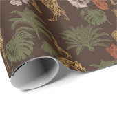 サファリキリン&パーム離れズベビーシャワー ラッピングペーパー (ロールコーナー)