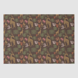 サファリキリン&フローラベビーシャワー 薄葉紙