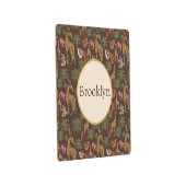 サファリキリン&フローラ子供部屋名札 メタルプリント (3/4)