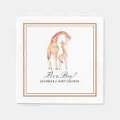 サファリキレーフウォーター紙 スタンダードカクテルナプキン (正面)