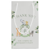 サファリクレスト スモールペーパーバッグ (裏面)