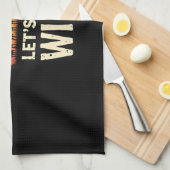 サファリクールデザイン女子男性へキッズサファリアニマ キッチンタオル (四つ折り)