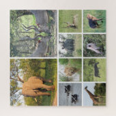 サファリコラージュ ジグソーパズル (縦)