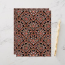 サファリサンセットボヘミアンスター秋マンダラアールデコ