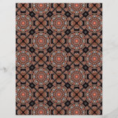 サファリサンセットボヘミアンスター秋マンダラタイル (正面)