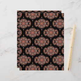 サファリサンセットボヘミアンスター秋マンダラレトロ70s