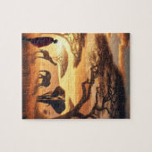 サファリサンセット ジグソーパズル (横)