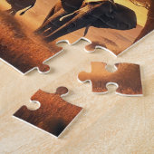 サファリサンセット ジグソーパズル (側面)