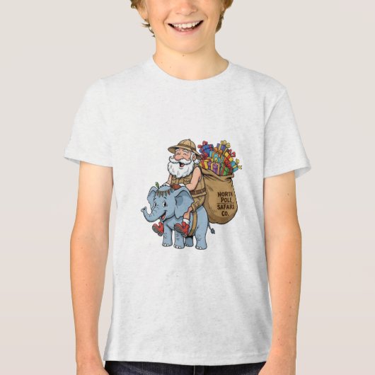 サファリサンタ トライブレンドＴシャツ (正面)