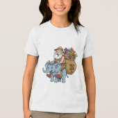 サファリサンタ トライブレンドＴシャツ (正面)