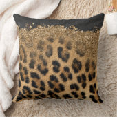 サファリシック：動物の肌のテクスチャ装飾用クッション クッション (ブランケット)