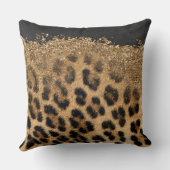 サファリシック：動物の肌のテクスチャ装飾用クッション クッション (裏面)