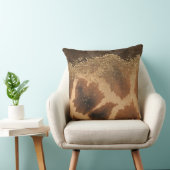 サファリシック：動物の肌のテクスチャ装飾用クッション クッション (椅子)