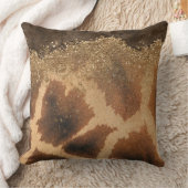 サファリシック：動物の肌のテクスチャ装飾用クッション クッション (ブランケット)