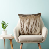 サファリシック:動物の肌のテクスチャ装飾用クッション クッション (椅子)