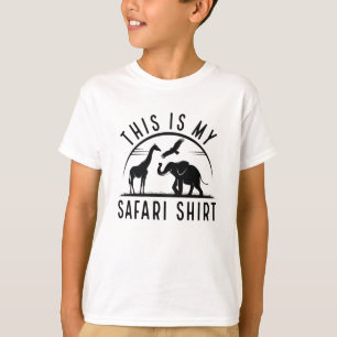サファリシャツ Tシャツ