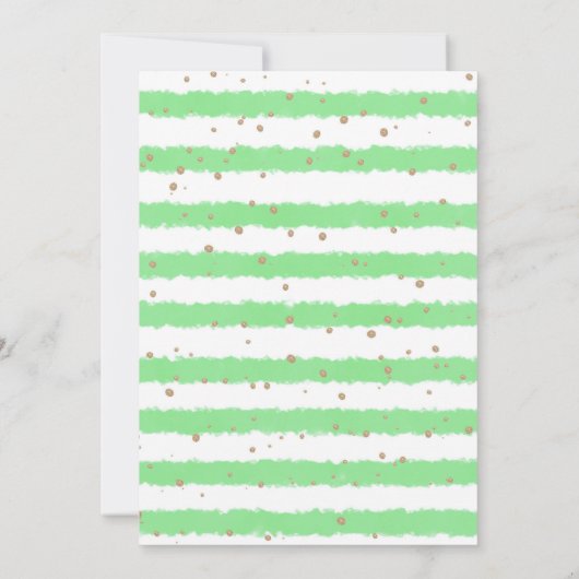 サファリジェンダーが水の色を明らかにする 招待状 (裏面)