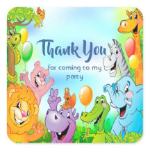 サファリジャングルと笑顔の動物ありがとう