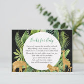 サファリジャングルの動物のブックリクエストを持って来る エンクロージャーカード (スタンド正面)