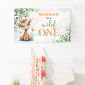 サファリジャングルアニマルズ誕生日 横断幕 (インサイチュ)