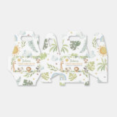 サファリジャングルアニマル誕生日お願いボックス フェイバーボックス (折り畳みなし)