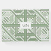 サファリジャングルキャッツ結婚のゲストブック ゲストブック (裏面)