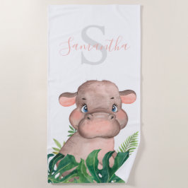サファリジャングルビーチタオル ビーチタオル