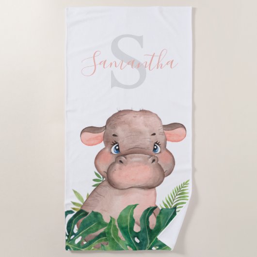 サファリジャングルビーチタオル ビーチタオル (正面)