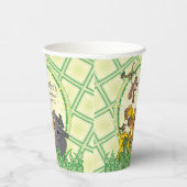 サファリジャングルベイビーアニマルベイビーシャワー 紙コップ (右)