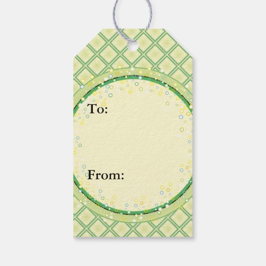 サファリジャングルベビーアニマルベビーシャワーありがとう ギフトタグ (裏面)