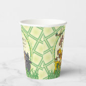 サファリジャングルベビーアニマルベビーシャワー 紙コップ (右)