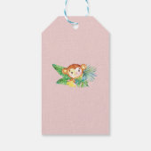 サファリジャングルベビーシャワーお気に入りギフトラベル ギフトタグ (裏面)