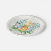 サファリジャングルベビーシャワー7"プレート ペーパープレート (アングル)